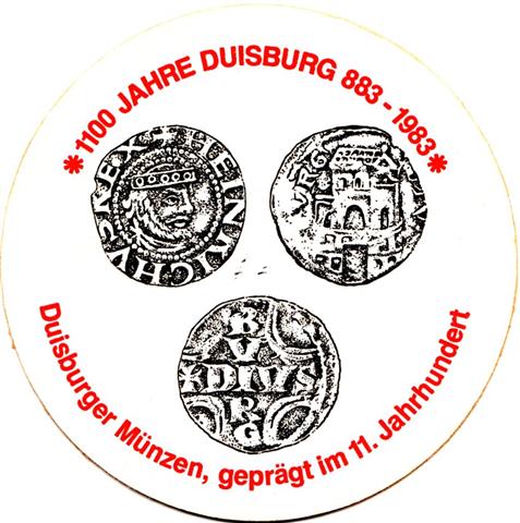 duisburg du-nw knig beek 2b (rund215-1100 jahre duisburg 1983-schwarzrot) 
